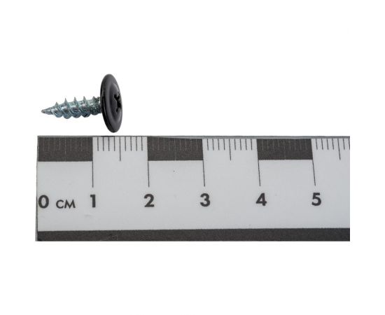 Шуруп для тонк. лист. мет. ЕВРОПАРТНЕР с пл. гол. ч-п 4,2x13 60 шт. 14 1270 1 – изображение 3