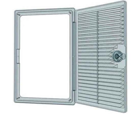 Ревизионная вентилируемая люк-дверца ERA ""ДЕКОФОТ"" 2025ДФ, накладная, АБС 200x250 87-668 – изображение 5