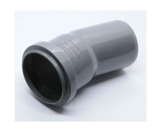 Отвод Flextron D 50 мм 15 градусов, для внутренней канализации 148046 – изображение 4