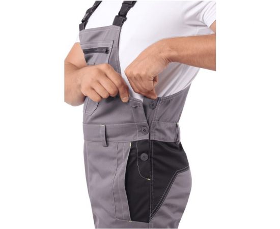 Полукомбинезон iForm ЭДВАНС серый-т.серый-черный, р. 104-108, рост 170-176 Пком 654/104/170 – изображение 4