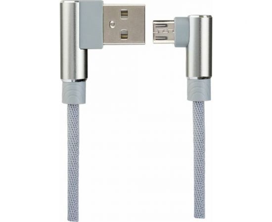 Кабель PERFEO USB2.0 A вилка - Micro USB вилка угловой серый длина 1 м. бокс U4805 30 013 258 
