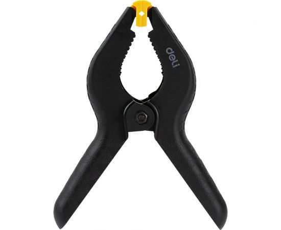 Пружинный зажим (клещеобразная струбцина) DELI dl110006 150 мм, рабочий ход 50 мм, максимальное усилие 140 Н 114778 