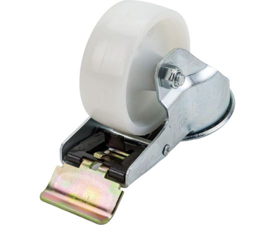 Колесо нейлоновое поворотное под болт М12 с тормозом 80 мм MFK-TORG EM04-ZKZ-80 F – изображение 4