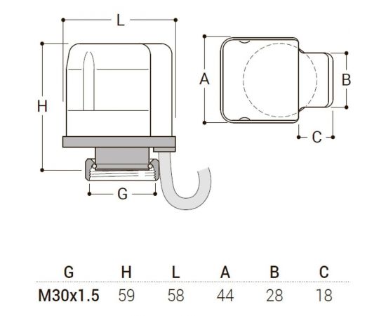 Сервопривод SR Rubinetterie 24 В 0092-02400000 – изображение 2