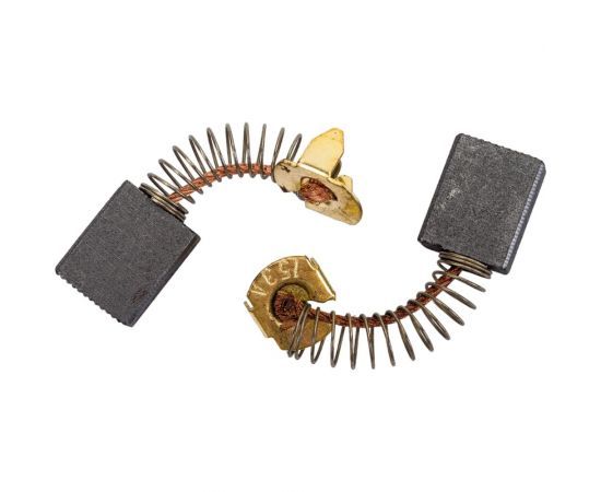 Комплект угольных щеток для электроинструмента Makita (пружина, пятак-уши), 6.5x13.5x18 мм, 2 шт COFRA SDM-34604 – изображение 4