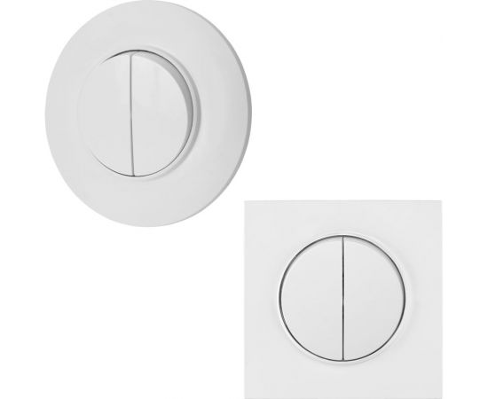 Механизм выключателя Bylectrica 2-клавишный, скрытая установка, серия ПРОВАНС, белый С510-3302 – изображение 2