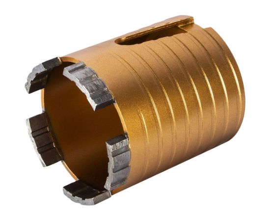 Коронка алмазная Эксперт по бетону 68 мм, SDS-plus, безударная, 5 турбосегментов 10 мм ПРАКТИКА 908-269 – изображение 3