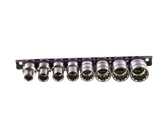 Набор торцевых головок (1/2"", двенадцатигранные, 10-22 мм, 8 предметов) KING TONY 4010MR – изображение 2