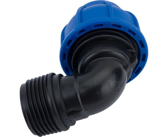 Отвод разъемный наружная резьба CN-TB ПНД 25x1" TEBO 017030706 – изображение 2