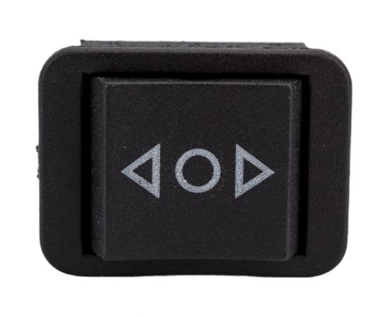 Клавиша Nord-Yada 250V 16А с нейтралью без фиксации черная (6контактов) ON-OFF-ON (2шт в упаковке) 905445 – изображение 2