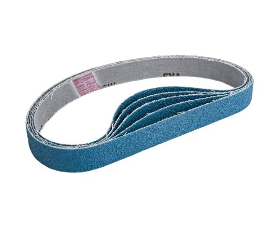 Лента шлифовальная 5 шт, 20x520 мм, P60, цирконий NORTON X1543912 – изображение 4