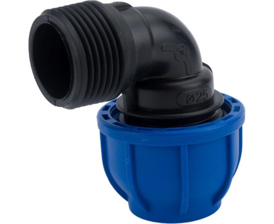 Отвод разъемный наружная резьба CN-TB ПНД 25x1" TEBO 017030706 – изображение 3