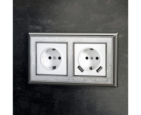 Розетка с заземлением WERKEL безвинтовой зажим белая W1171301 a051108 – изображение 12