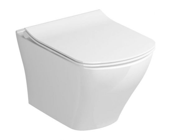 Сиденье для унитаза Ravak CLASSIC Slim белое X01671 X01673 – изображение 2