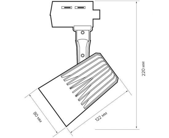 Светильник Jazzway PTR 0130-2 30w, 3000K, 24 WH, белый, IP40 5035218 – изображение 3