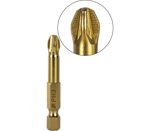 Бита PH-3 Эксперт (50 мм) ПРАКТИКА 037-084 – изображение 2