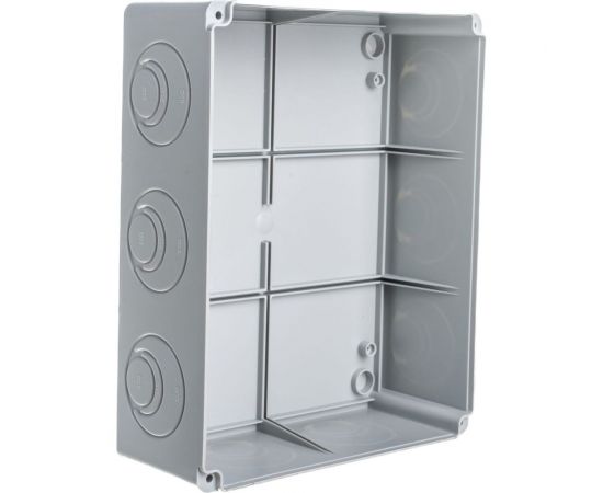 Распаечная коробка IEK КМ41272 для открытой проводки, 240x195x90мм, IP55, RAL 7035, кабельные вводы UKO10-240-195-090-K41-55 – изображение 6
