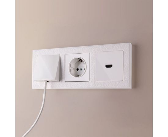 Розетка с заземлением WERKEL безвинтовой зажим белая W1171301 a051108 – изображение 17