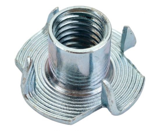 Мебельная забивная гайка Невский Крепеж оцинк., м10, 4 шт. 801731 