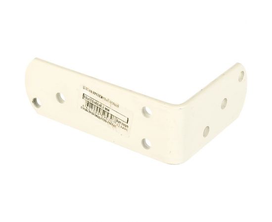 Крепежный уголок Tech-Krep белый 80х120х40х4,0 мм - накл. 124400 