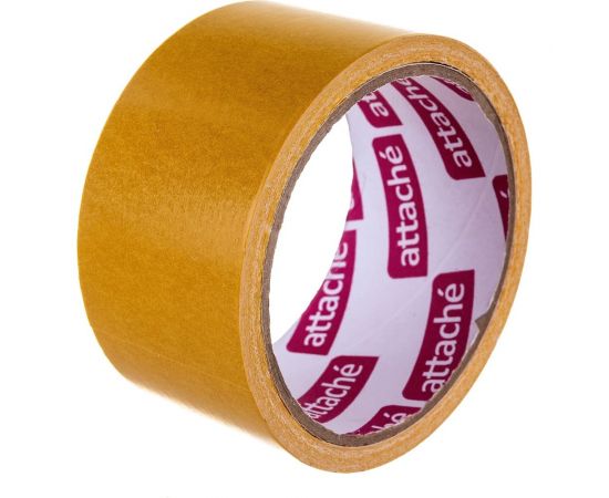 Двусторонняя клейкая лента Attache 48 мм х 10 м, полипропилен 107250 