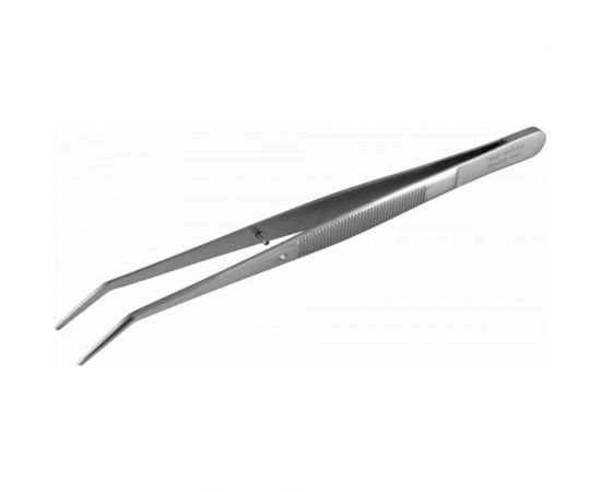 Универсальный пинцет Jonnesway MF01002, изогнутый, 155 мм 46347 