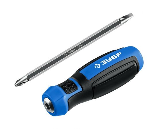 Переставная отвертка ЗУБР Профессионал-П2 SL6/PH2 25029 