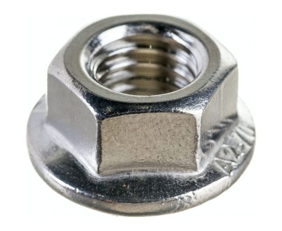 Шестигранная гайка с фланцем и насечками DINFIX DIN 6923, нерж. А2, M10, 10 шт. 00-00001930 