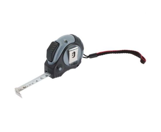 Рулетка ТУНДРА двухкомпонентный корпус, автостоп, 3м х 16 мм, магнитный зацеп 881733 – изображение 3