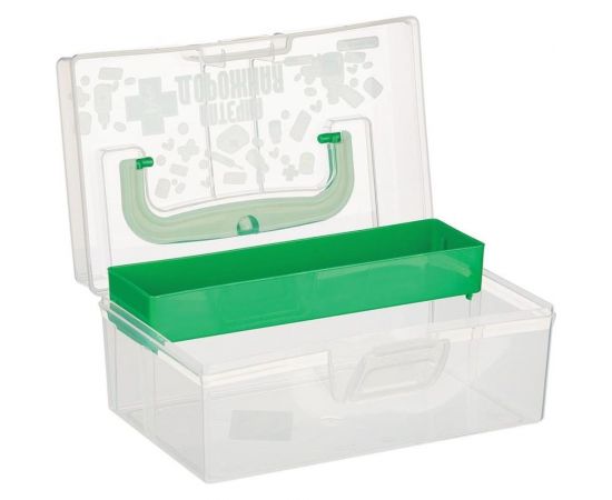 Дорожный контейнер для медикаментов Полимербыт 0.8 л, с вкладышем, 170х108х78 мм 63230903 – изображение 4