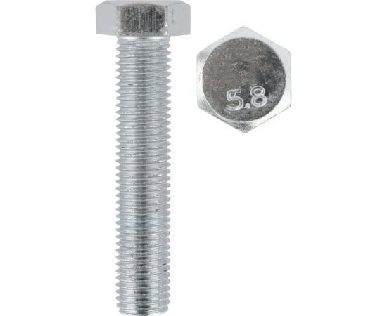 Шестигранный болт KRANZ DIN 933, 16x80, 24 кг/ 200 шт. 1302-1680-1 – изображение 6