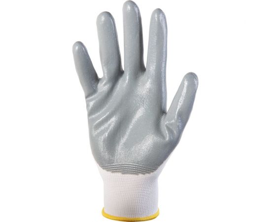 Перчатки из полиэстера c нитриловым покрытием Jeta Safety МБС, размер S/7 JN011-S – изображение 4