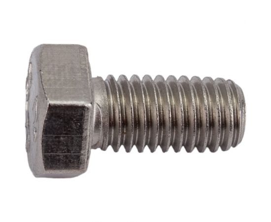 Болт DINFIX DIN 933, шестигр. гол. с полн. рез., 8x16, А2 нержав. сталь, 5 шт. 00-00002826 – изображение 2