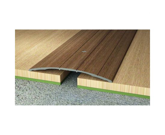 Широкий стык РУССКИЙ ПРОФИЛЬ 60 мм, 1.8 м, венге, 10 штук 4607130279908 – изображение 2