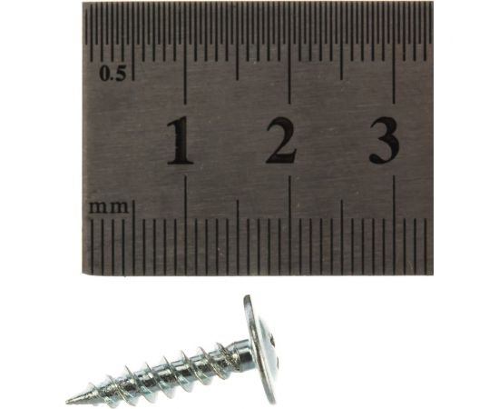 Саморез с прессшайбой Качественный Крепеж 4,2х19 острый 550 шт 0500273 КЧ – изображение 3