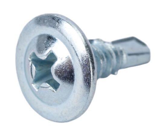 Саморезы Gigant 4,2x13, п/сф, сверло, цинк, 1 кг 123573 – изображение 3