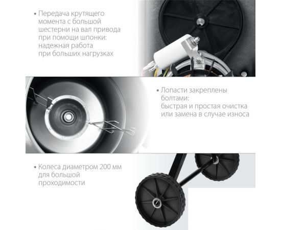 Бетономешалка ЗУБР 160 л БМЧ-160 – изображение 2