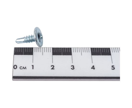 Саморезы Gigant 4,2x13, п/сф, сверло, цинк, 1 кг 123573 – изображение 2