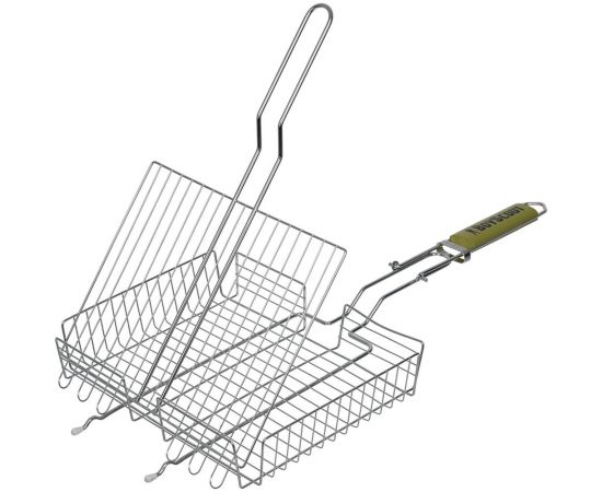 Универсальная решетка-гриль со съемной ручкой BOYSCOUT 61532 