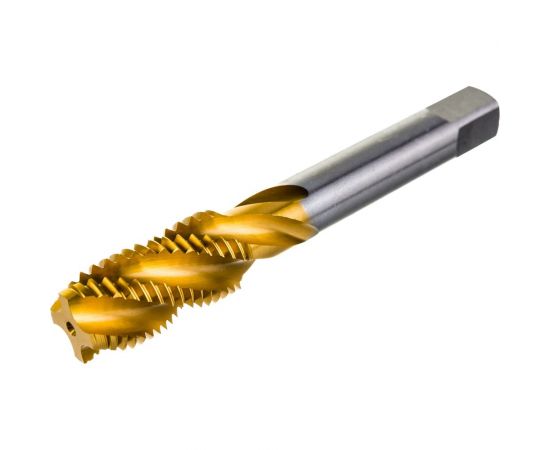 Метчик M16x2 HSS M2 TiN спиральный ПрофОснастка №457 арт. 50221057 