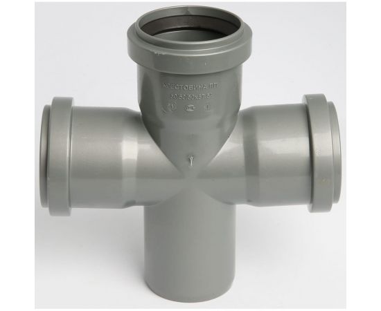 Крестовина Flextron D 50x50x50 мм 87,5 градусов, для внутренней канализации 143624 