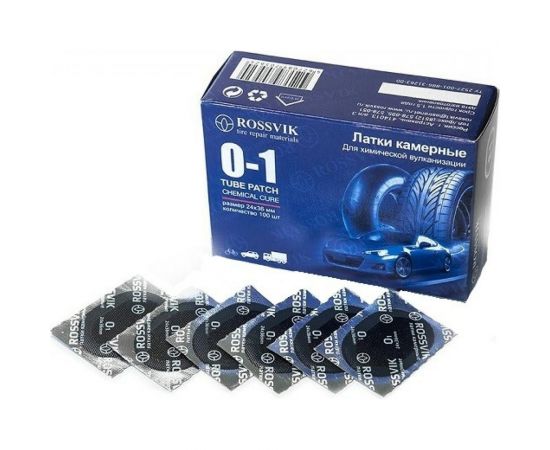 Овальные латки ROSSVIK О1 24х36 мм, 100 шт. коробка НФ-00000229 