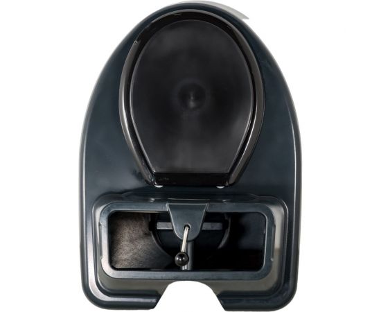 Торфяной туалет Gigant Комфорт графит GNT-9 – изображение 5