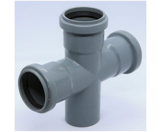 Крестовина Flextron D 50x50x50 мм 87,5 градусов, для внутренней канализации 143624 – изображение 17