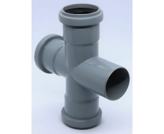 Крестовина Flextron D 50x50x50 мм 87,5 градусов, для внутренней канализации 143624 – изображение 10