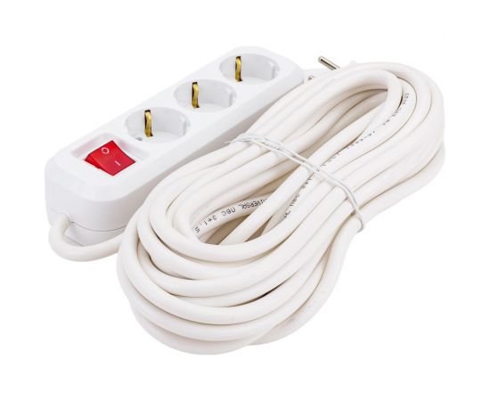 Удлинитель UNIVersal s-303а пвс 3/1,5 3гн. с заземлением, с выключателем, длина 10м (еврослот) 1729 – изображение 5