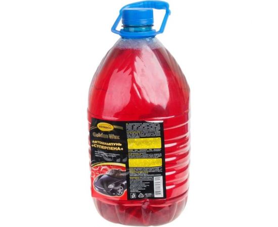 Автошампунь Astrohim GOLDEN WAX с полиролью, 5л AC350 – изображение 3
