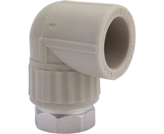 Угольник комбинированный с накидной гайкой VALFEX PP-R серый, 25 мм х3/4"", 90 градусов 10138025Г 127-1635 – изображение 5