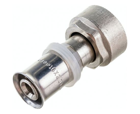 Коллекторный соединитель евроконус/пресс для м./п. трубы 16 (2,0) x 3/4 евроконус Valtec VTc.712.NE.1605 – изображение 3