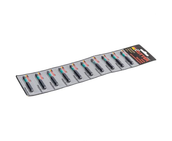 Бита Impact Torsion PH2, 50 мм, намагниченная, 10 шт RITTER PS20112056 – изображение 5